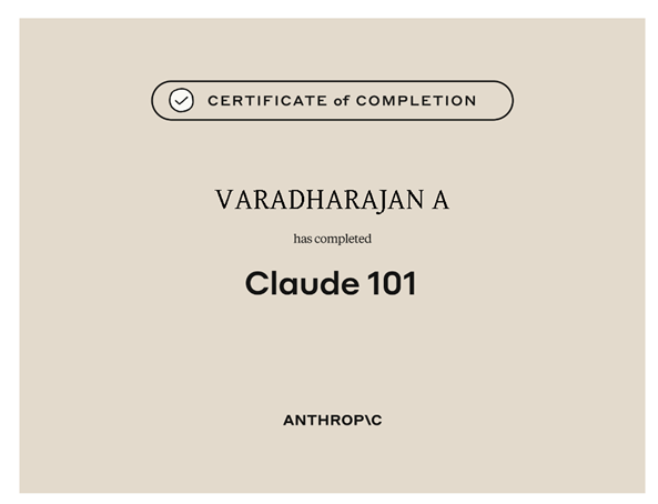 Claude 101